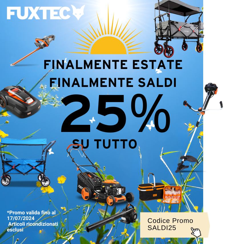 SALDI ESTIVI FUXTEC -25%